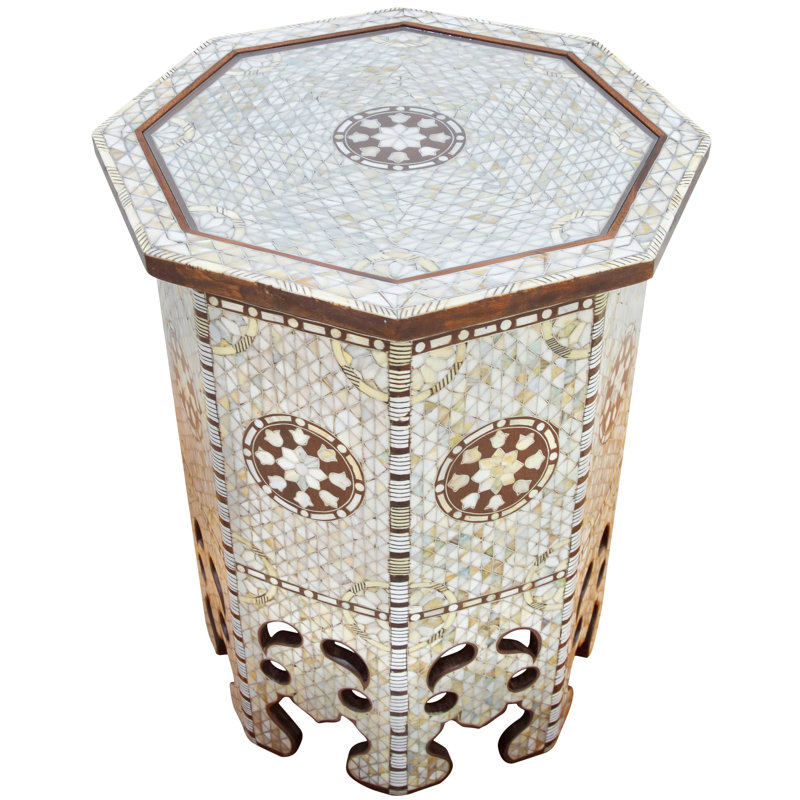 Solid Wood End Table