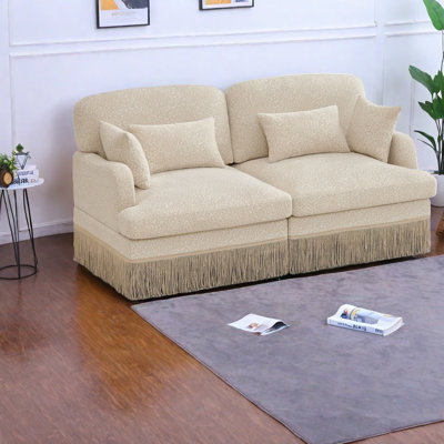 Canapés profonds à assise profonde, canapé moderne en chenille léopard pour le salon
