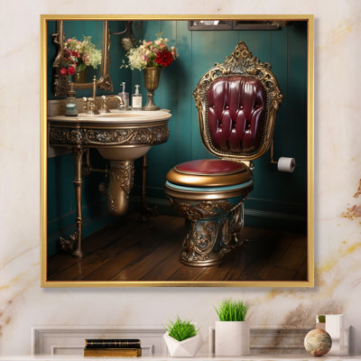 " Vintage Toilet Glamour Retroinspired II "