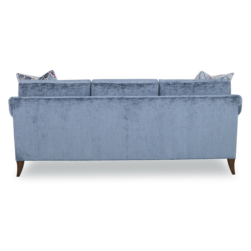Turner Upholstered 86'' Sofa, Amber, Venice Navy 100% Polyester