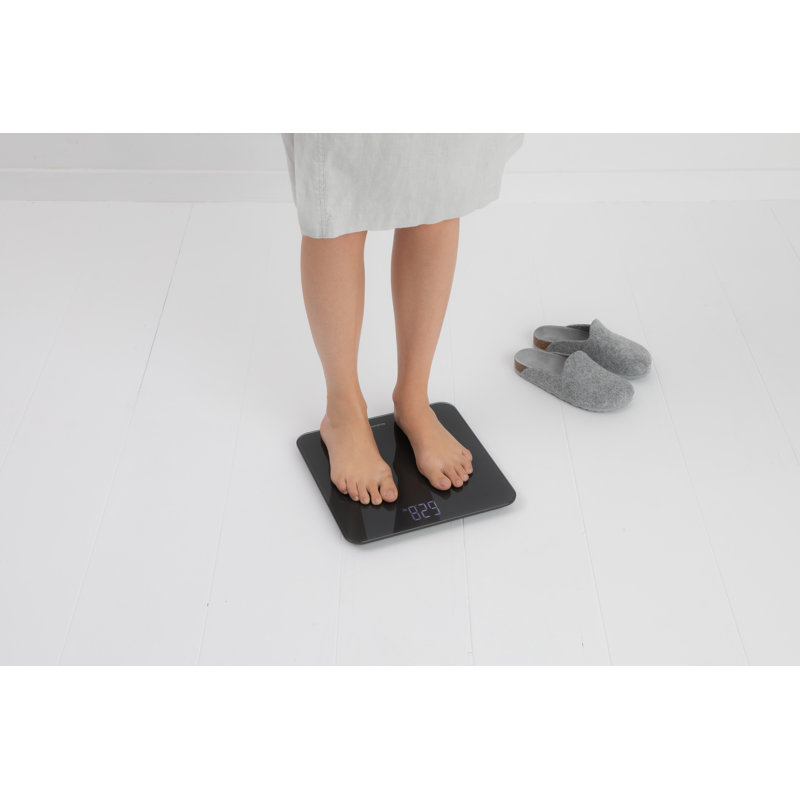 Brabantia ReNew Digital Bathroom Scale, Black