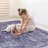 Anthracite Washable Rug 2' X 3' Doormat Rug (Anthracite, 2' X 3')-948530654