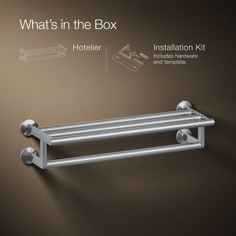 Components™ Hotelier, Polished Chrome