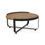 Round Metal Outdoor Coffee Table , 31.5'' in. W 31.5'' in. D-2096346984