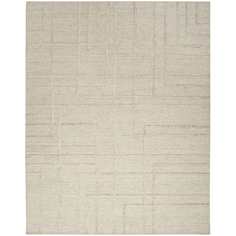 Calvin Klein CK045 Impressions Sand Modern Indoor Rug, Rectangle 8'6" x 11'6"