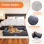 Orthopedic Dog Bed with Bolster -1772796702-1772691845
