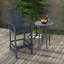 Tabouret de bar extérieur Beachcrest Home ™-253940793