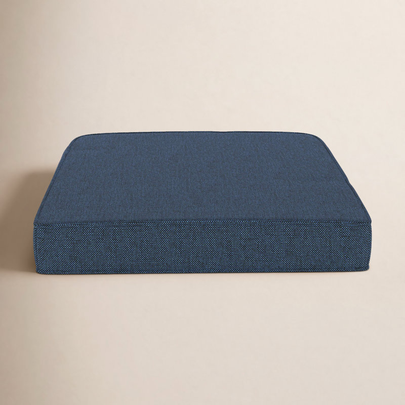 Outdoor Sunbrella® Seat Cushion, Sunbrella® Spectrum Indigo