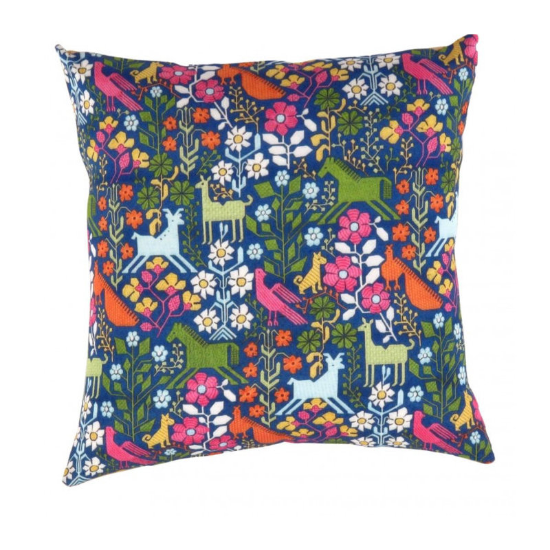 Coussin turc en soie fine tigre 20 po
