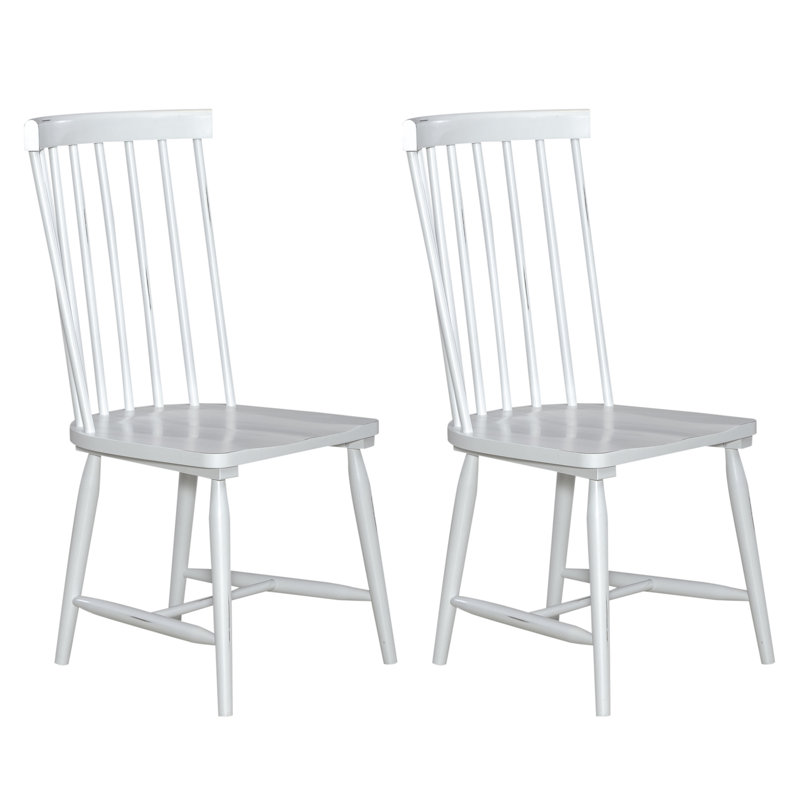 Chaise d'appoint Akarsh Meigs, Blanc