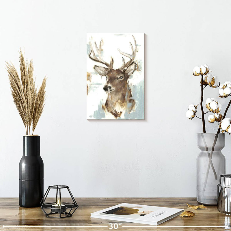 Brampt Modern Deer Mount II, 12" H x 8" W