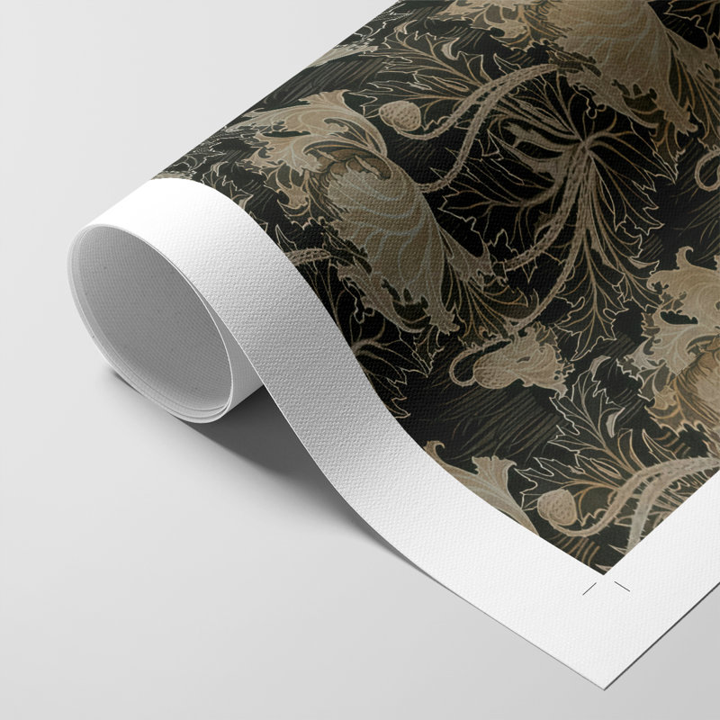 Reproduction abstraite rétro LV - reproduction de toile seulement - non encadrée, H 27 po x l 18 po