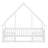 Cozy Cottage-Inspired Low Loft Bed With Full-Perimeter Wooden Fence-2057632639
