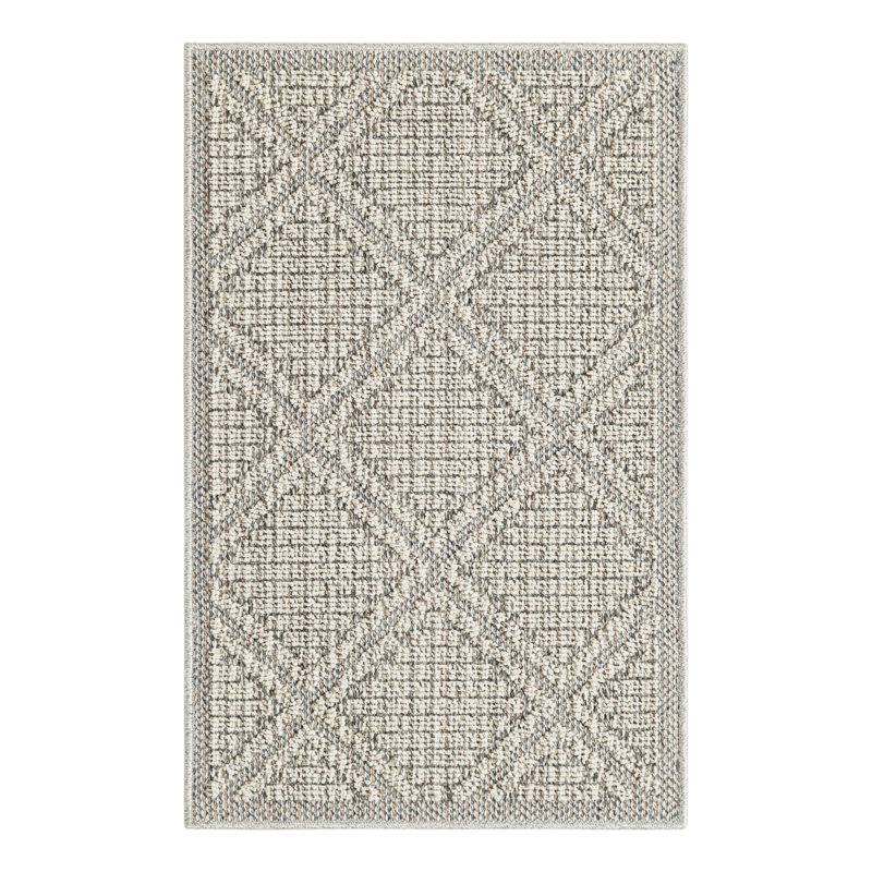 Indoor/Outdoor Trellis Area Rug, Rectangle 2' x 3'1"