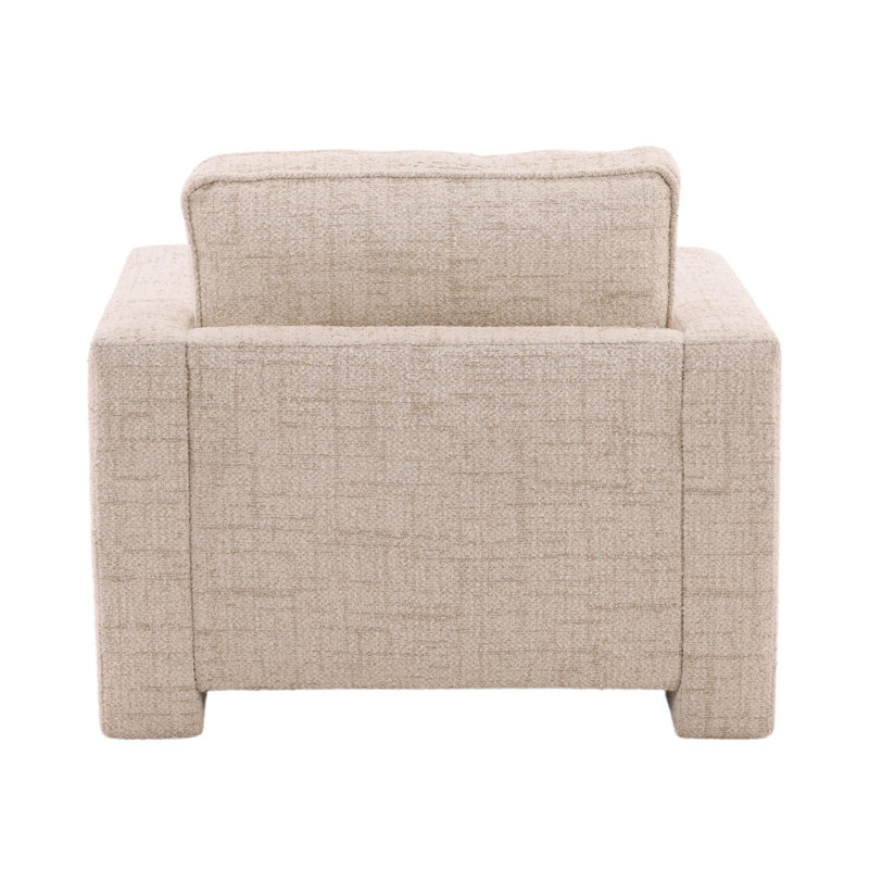 Peggy Polyester Occasional Chair, Paris Latte