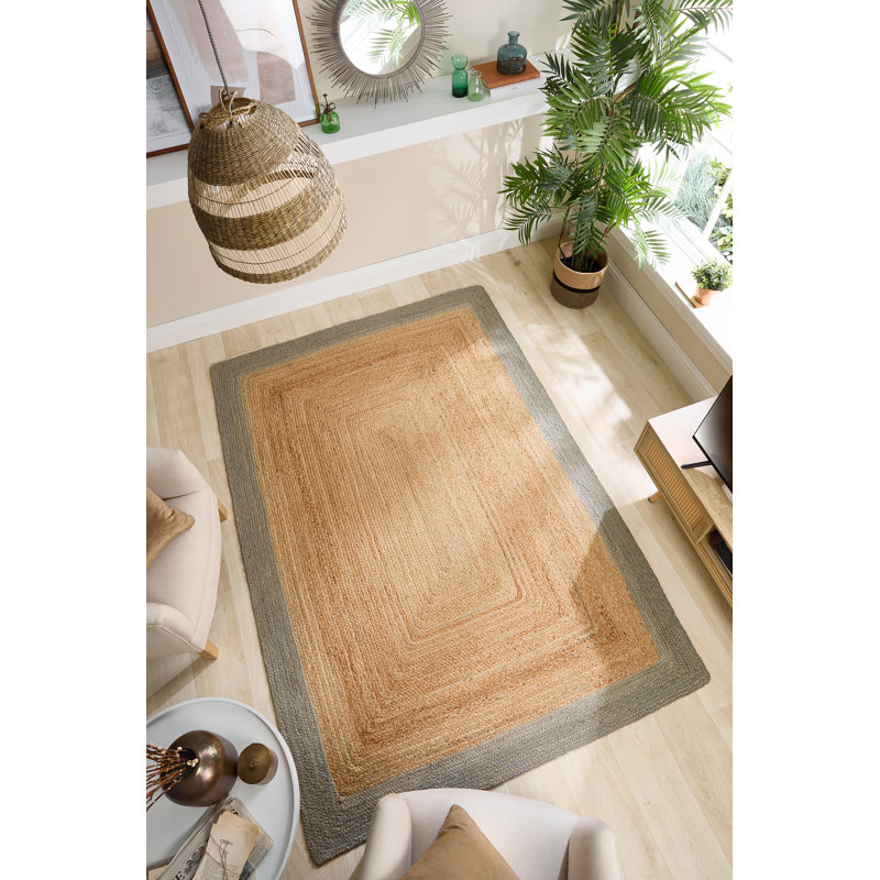 Dunecrest Jute / Sisal Braided Area Rug, Rectangle 80 x 150cm