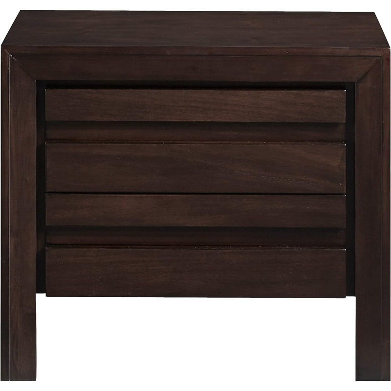 Natella 26'' W Solid Wood Nightstand