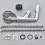 Robinet de salle de bain monocommande à fixation sur le comptoir-101656204