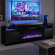 Caydyn TV Stand for TVs up to 78" with Fireplace Included