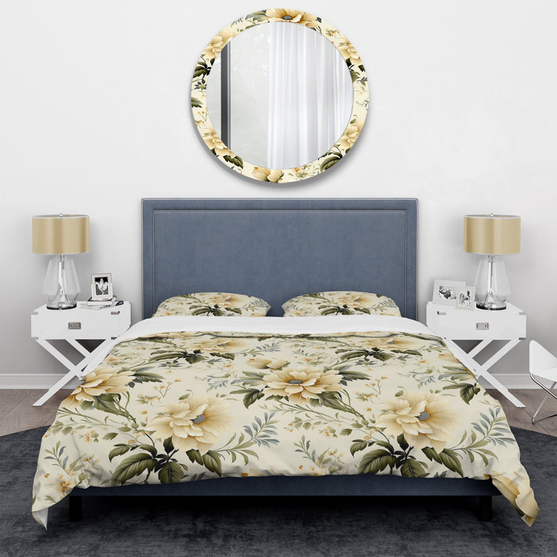 Ensemble de housse de couette Minimalist Simplicity Victorian, Housse de couette pour très grand lit et 2 très