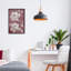 Chambermaid Blooms sur toile giclée encadrée, design par Annabelle Hall-361326597-361326594