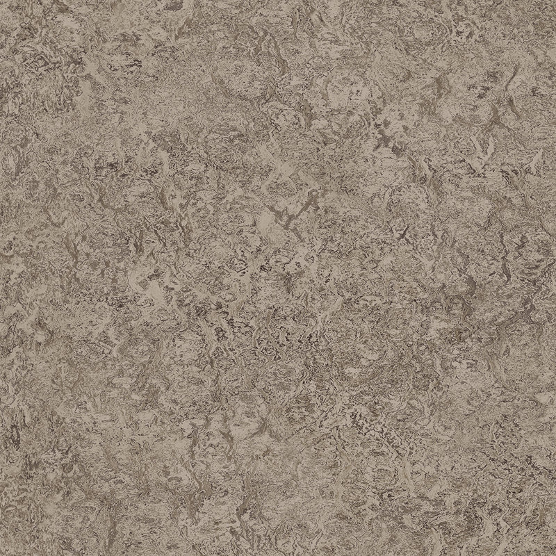 Rouleau de papier peint L 32,7 pi x l 20,5 po Lucy, Taupe foncé / brun