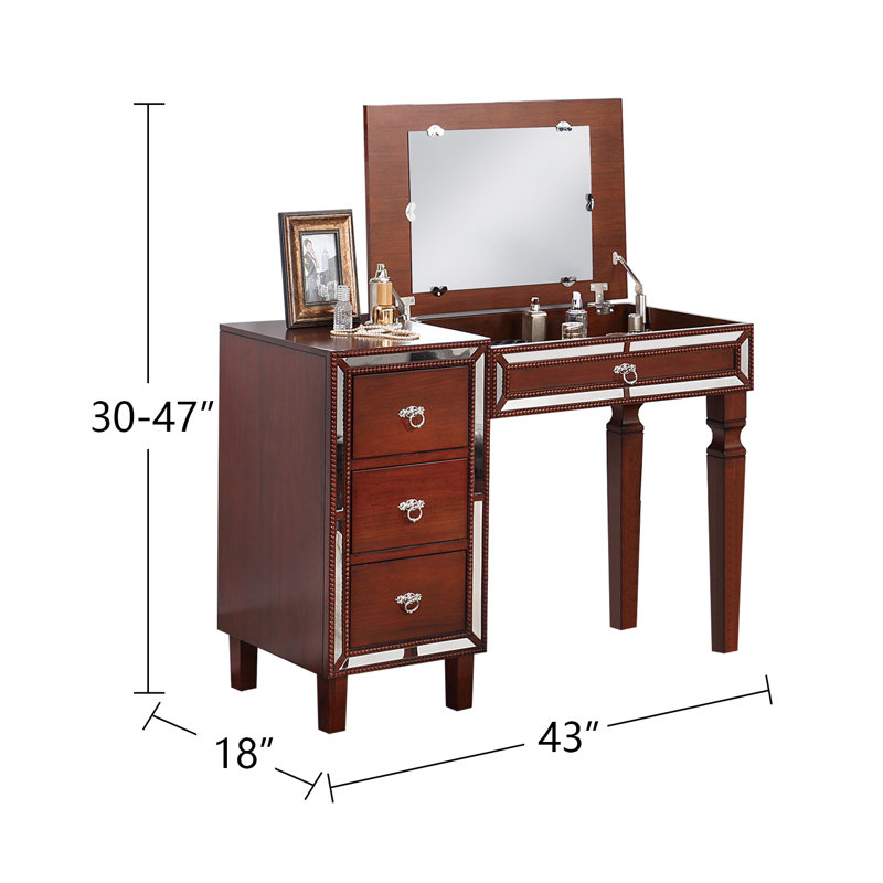 Cutshaw Vanity, Cherry