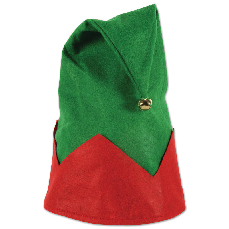 Chapeau d'elfe de Noël en feutre