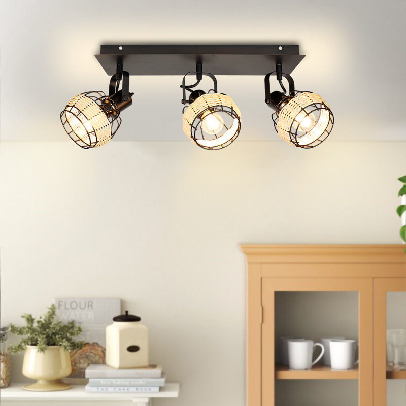 Mullinax 15.7'' 3 -Light Fixed Track Track Kit with Dimmable and Adjustable Head