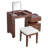 Justan 45.25'' Modern Makeup Vanity Set-1158249119