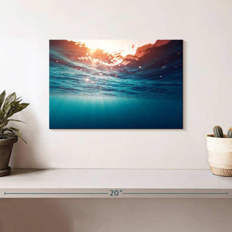 Gillard Ocean Wave Sunrays, 8" H x 12" W