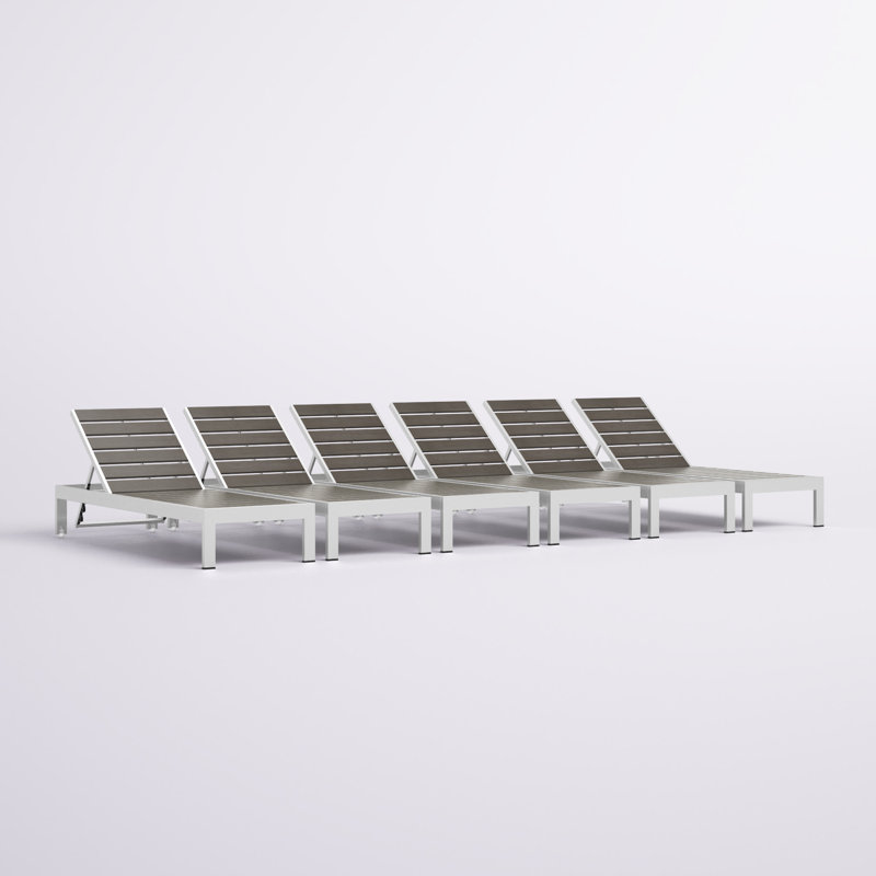 Chaise d'extérieur en aluminium Shore