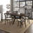 4-6 Person Round Kitchen Table - Mid-Century Style, Multi-Use For Home & Bistro-228337270