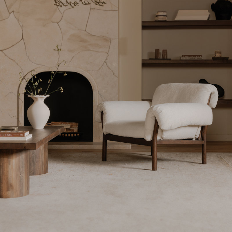 Cardero Lounge Chair, Cream