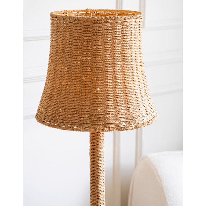 Lampe sur pied tissée Classic