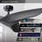 Anesca 3-Blade Propeller Ceiling Fan with Downrod-1125336114