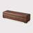 Luxury Rectangular Genuine Leather Solid Wood Storage Ottoman-699118461