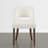 Upholstered Dining Chairs with Solid Wood Legs-849140157