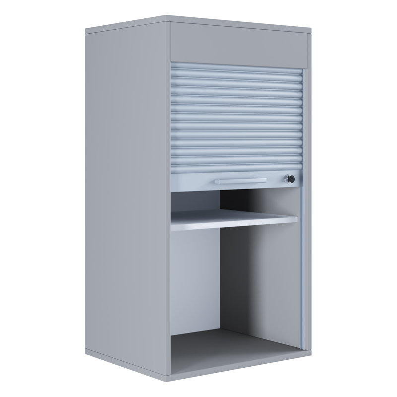 Ritanya Storage Cabinet, Grey/Brown/Blue
