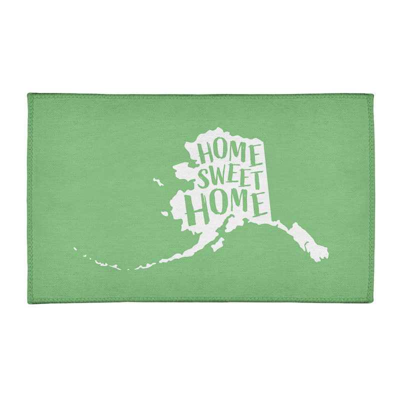 Tapis en poly-chenille alaska pour la maison, Rectangle 3 pi x 5 pi