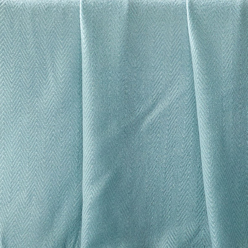 Hand Woven Throw Blanket, Blue