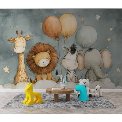 Papier peint animaux fantaisistes