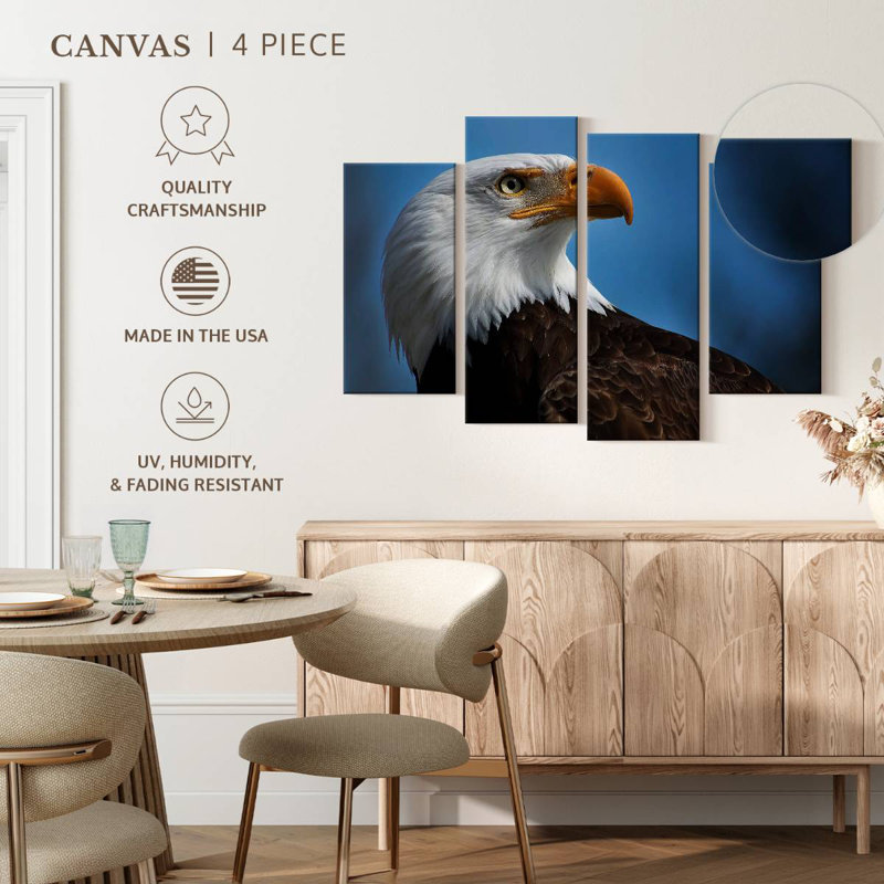 American Bald Eagle Headshot