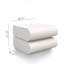 Table de chevet 2 tiroirs Hum minimal-440365372