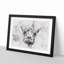 Wonderful Giraffe Watercolour - Framed Print-56882035-56882038