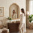 Miren Arched Ornate Wall Mirror-936733926