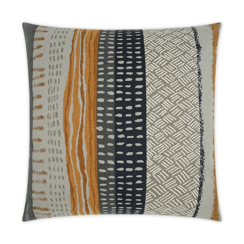 Tracks Pillow Cover & Insert, Square 36"