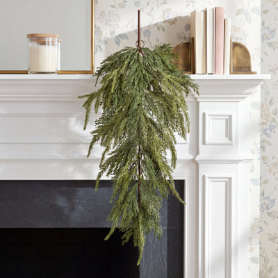 PVC Greenery 25" Cedar No Holiday Swag