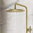 Wall-Mounted Three-Function Bathroom Shower Head Set