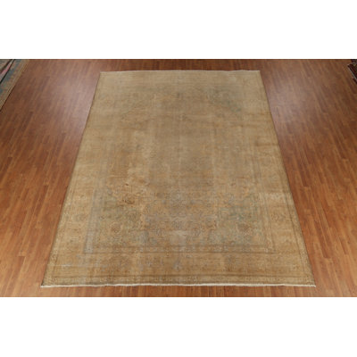 Distressed Wool Traditional Area Rug 10x13